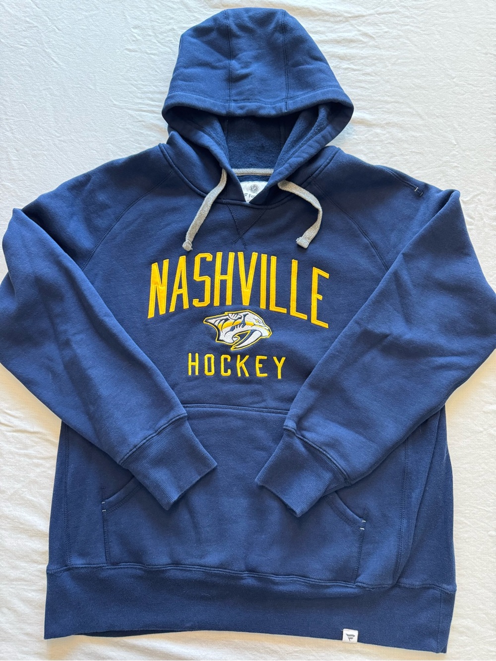 Fanatics Nashville Predators Hockey Navy Pullover Hoodie Sweatshirt Size XL B15